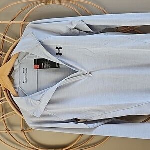 Under Armour Heatgear Loose Training Shirt‎ 1/2 Zip Collar NWT Sz M
